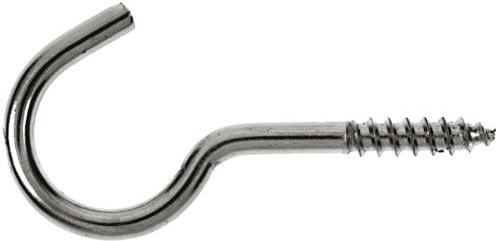 Offenes Ösenschraubhaken 50 × 3,2 mm, verzinkt, 100 Stk.