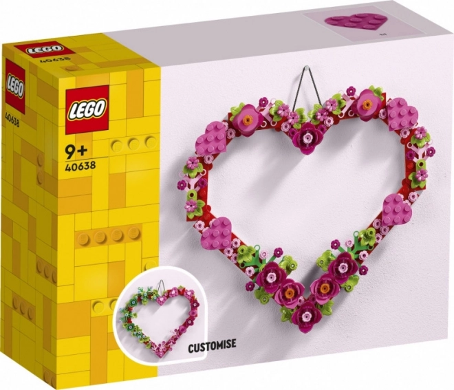 LEGO Herzförmige Dekoration