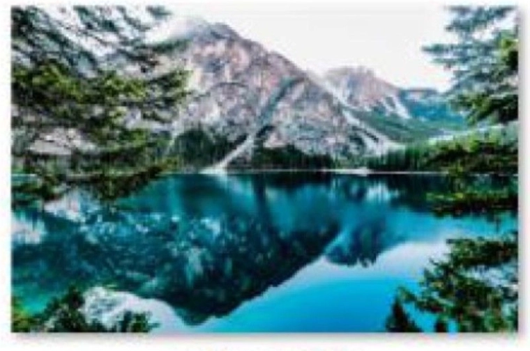 Diamantmosaik (Diamond Painting) Landschaft – Berge 40 × 30 cm – 1 Stück