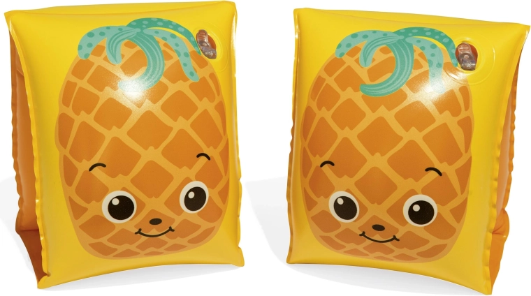 Bestway aufblasbare Schwimmärmel Obst 23 × 15 cm gelb
