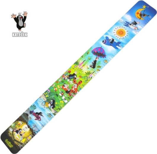 Wiky Kinder-Wandmesslatte Der kleine Maulwurf 70–150 cm - 1 Stück