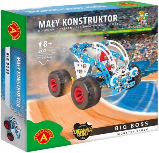 Konstruktionsset Monster Truck Big Boss – Kleiner Konstrukteur