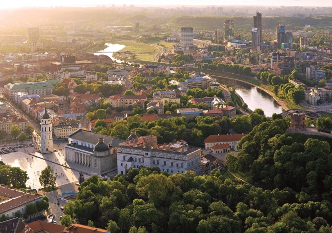 Puzzle Vilnius, Litauen 1000 Teile