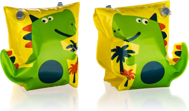 Aufblasbare Kinder-Schwimmflügel mit Dinosaurier 23 × 19 cm
