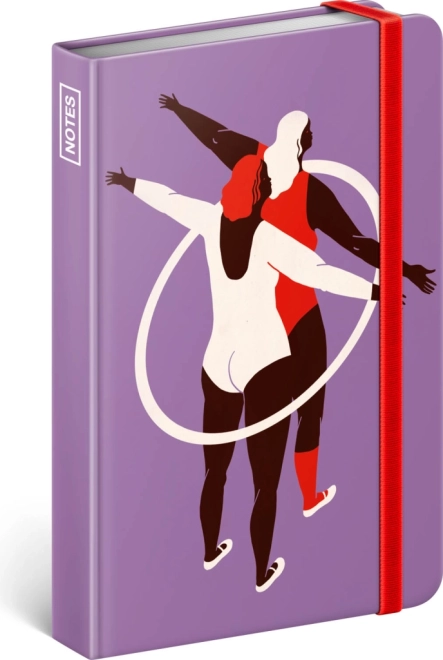 Elegantes Notizbuch Tomski & Polanski mit linierten Seiten