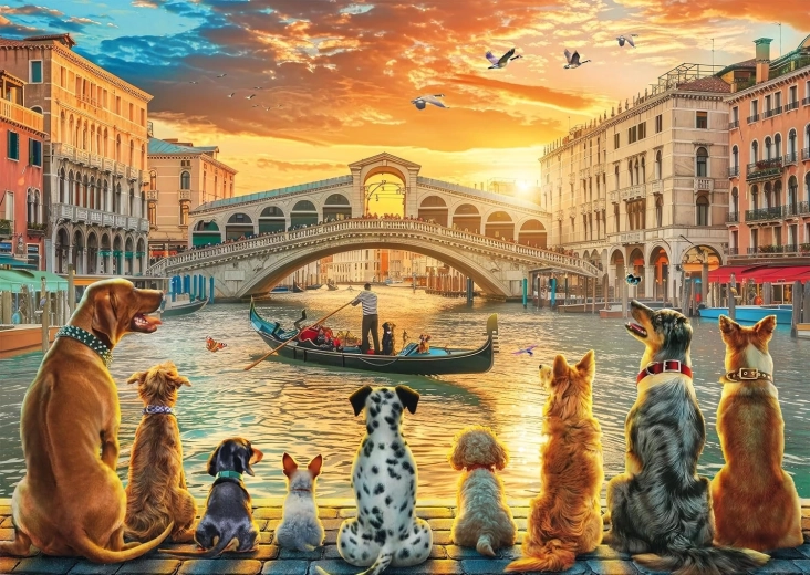 Puzzle Am Steg 1000 Teile SCHMIDT
