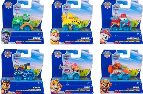 PAW Patrol PUP Squad kleine Fahrzeuge mit Figur