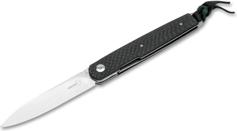 Böker Plus LRF Carbon Gentleman-Taschenmesser 7,8 cm