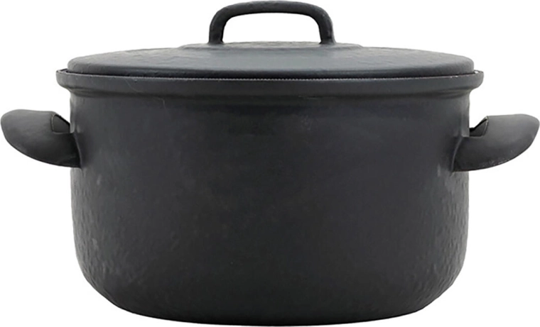 Emaille-Topf mit Deckel 16 cm, 1,5 l BSE