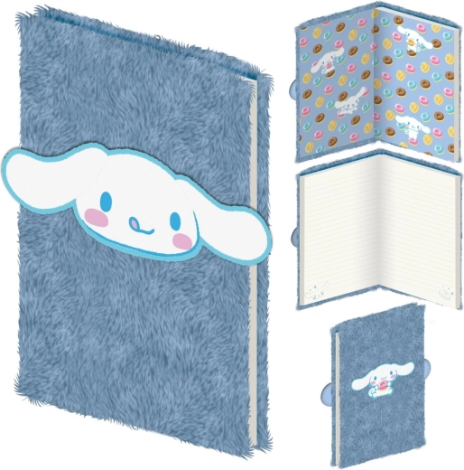 Sanrio Cinnamoroll Plüsch-Notizbuch A5
