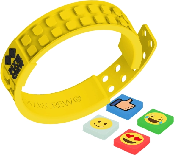 Pixie Crew Kreativ-Armband Emoji gelb