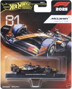 Hot Wheels Premium-Flitzer Formula 1 McLaren – Oscar Piastri #81 1:64