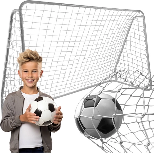 Netz für ein Metall-Fußballtor Trizand 213 × 150 × 90 cm