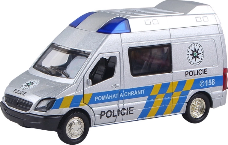 Polizeiauto mit Sound- und Lichteffekten