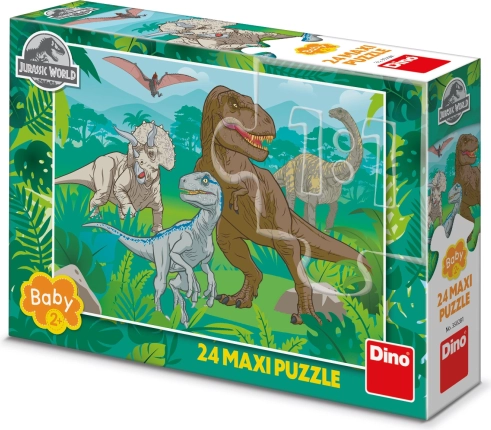 Dino Puzzle Jurassic Welt Maxi 24 Teile