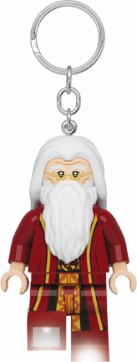 LEGO Harry Potter Schlüsselanhänger mit Taschenlampe – Professor Dumbledore – 1 Stück