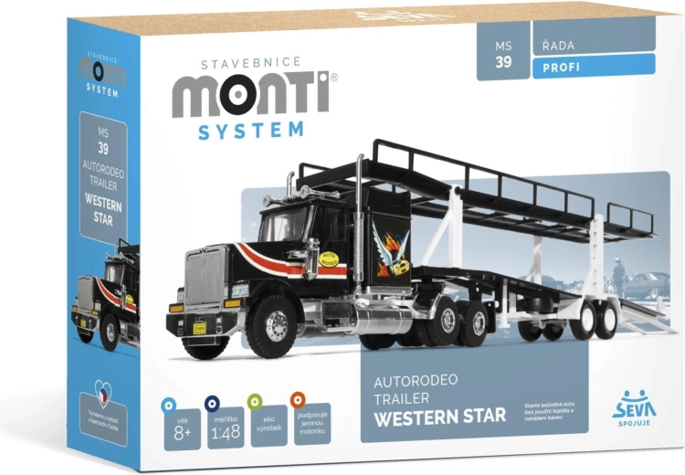 Montagesatz Monti System Autorodeo Trailer Western Star