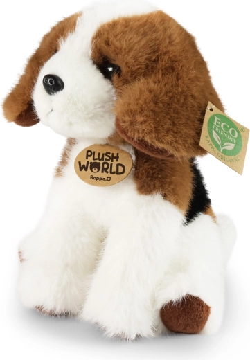 Plüschhund Beagle 20 cm umweltfreundlich Plush World