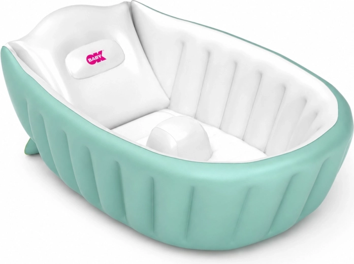 Ok Baby aufblasbare rutschfeste Babybadewanne Onda Baby Soft 0–12 Monate