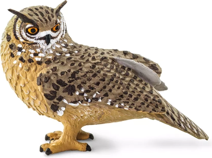 Safari Ltd. Figur Eulen-Uhu (Bubo bubo)