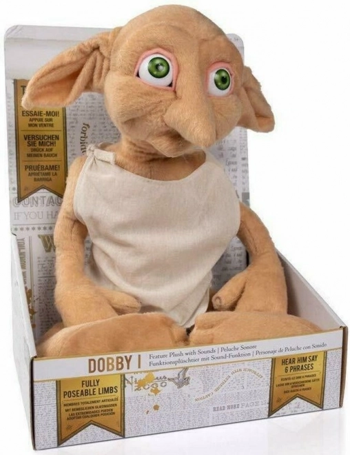 Plüsch-Hauself Dobby 30 cm HARRY POTTER – sprechend und posierbar