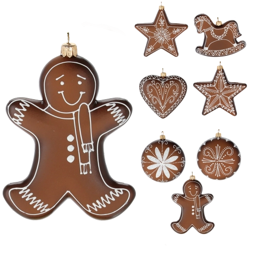 Weihnachtsdekoration Lebkuchen 11 cm