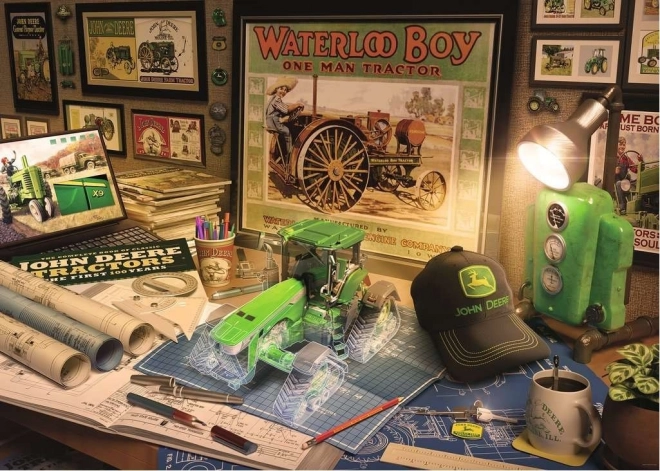 Ravensburger Puzzle JOHN DEERE Arbeitstisch XXL 500 Teile