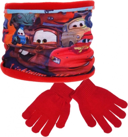 Set aus Schal und Handschuhen Disney Cars