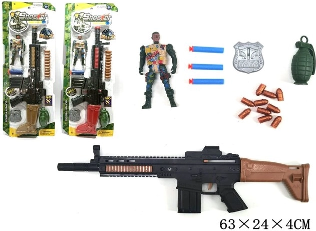 Militärset auf Blisterkarte