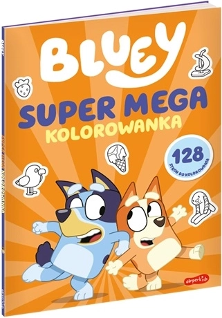 Bluey Super-Mega-Malbuch