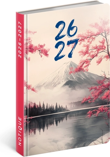 Notique 18‑monatiger Planer Petito Japan 2026/2027, 11 × 16 cm