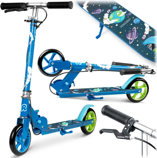 Kinder-Klapproller RICOKIDS Kodi Kosmos mit Hand- und Fußbremse