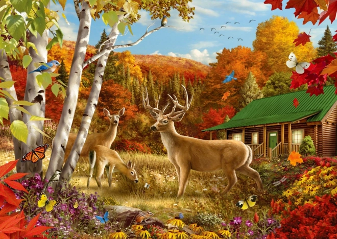 Puzzle ENJOY Irgendwo auf dem Feld 1000 Teile