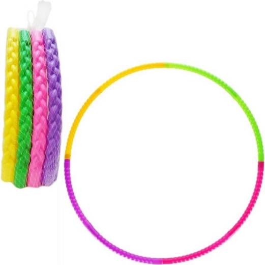 Faltbarer Hula-Hoop-Reifen 74 cm – Set in 4 Farben