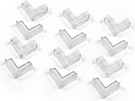 BabyOno transparente Möbelf Eckenschutz, 12 Stk.