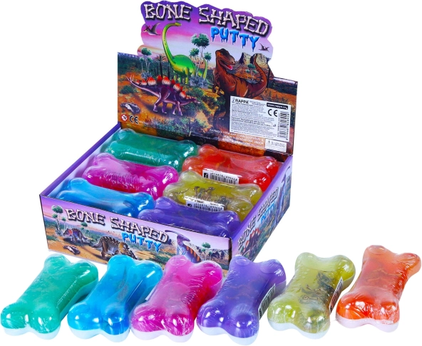 Knetmasse mit Dinosaurier