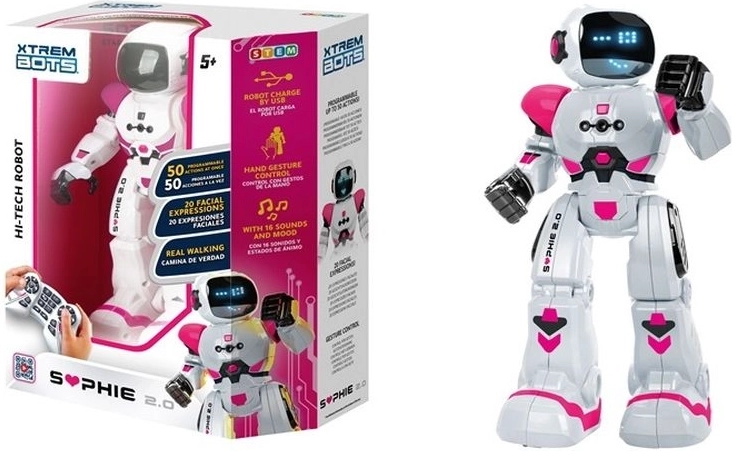 Xtrem Bots Sophie 2.0 interaktiver Lernroboter für Kinder