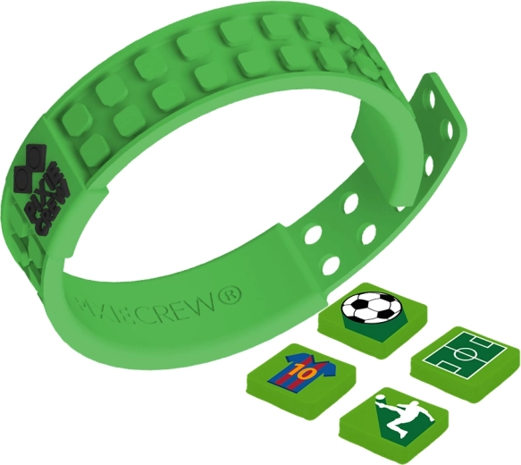 PIXIE CREW Fußball-Pixelarmband grün