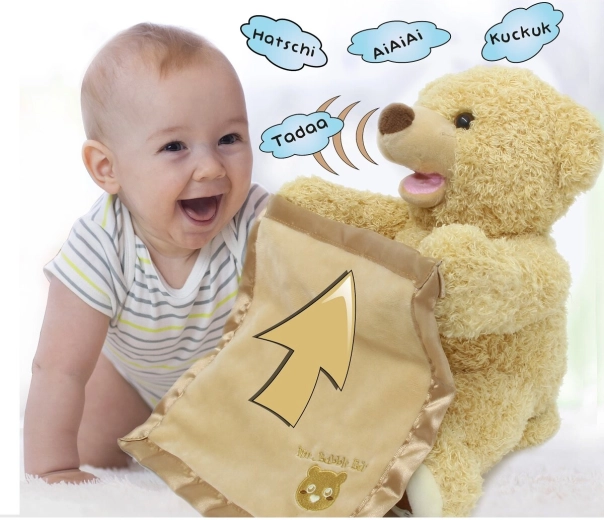 Jamara interaktiver Plüschbär Mr. Babble Bear braun