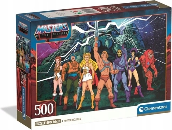 Clementoni Kompakt-Puzzle 500 Teile Masters of the Universe