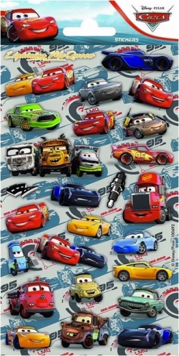 Aufkleber CARS – Kinderaufkleber Typ C