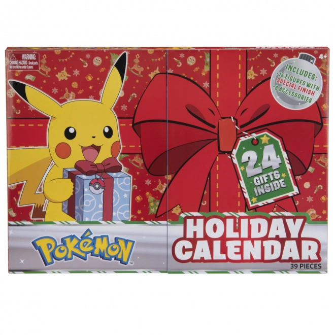 Pokémon Adventskalender mit Figuren – 24 Überraschungen
