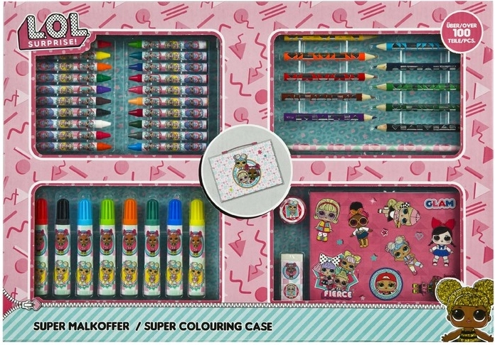 LOL Surprise super Malerkoffer – mehr als 100 Teile - 1 Stück
