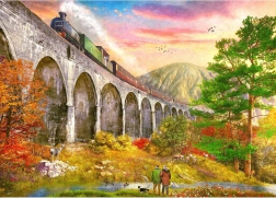 Puzzle Viadukt Glenfinnan 1000 Teile
