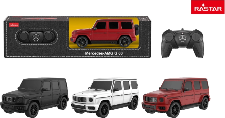 RC-Auto Rastar Mercedes AMG G63 1:24 weiß