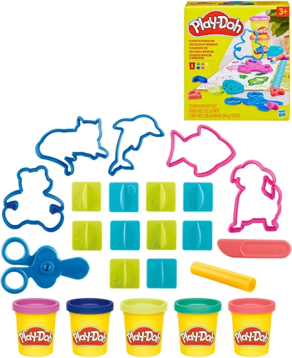 Play-Doh kreatives Schulset mit Knete und Werkzeugen