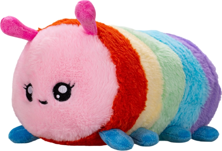Plüsch-Regenbogen-Tausendfüßler 27 cm