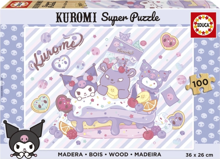 Educa Holzpuzzle Kuromi 100 Teile