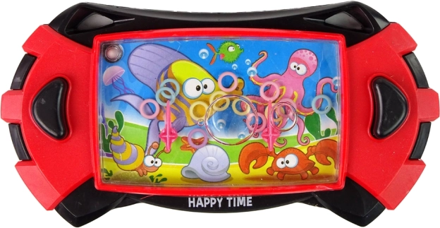 Wassergeschicklichkeitsspiel Delfin rosa Konsole