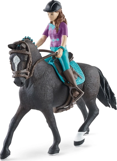 Schleich Horse Club Lisa mit Pferd Storm